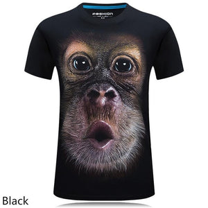 3D Monkey T-Shirts