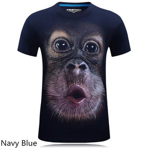 3D Monkey T-Shirts