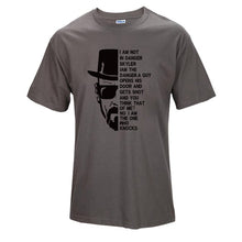 Load image into Gallery viewer, Top Quality Cotton heisenberg funny men t shirt