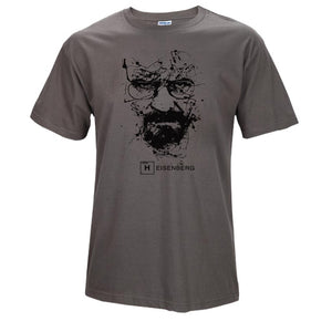 Top Quality Cotton heisenberg funny men t shirt