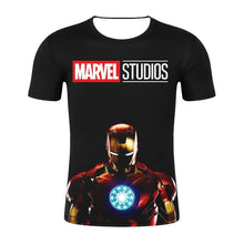 Load image into Gallery viewer, New Summer Marvel Avengers 3D Printed Ironman T Shirt