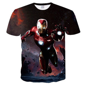2019 NEW Marvel Avengers 4 final t shirt 3d