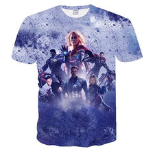 Load image into Gallery viewer, 2019 NEW Marvel Avengers 4 final t shirt 3d