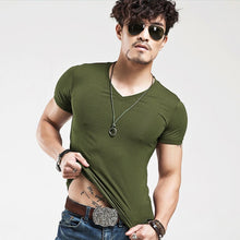 Load image into Gallery viewer, 2019 MRMT Brand Clothing 10 colors V neck Men&#39;s T Shirt