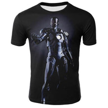 Load image into Gallery viewer, 2018 Marvel Avengers 3 Iron Man 3D Print T-shirt