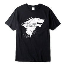 Load image into Gallery viewer, Stark cotton short sleeve Game of Thrones Men T-shirt