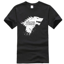 Load image into Gallery viewer, Stark cotton short sleeve Game of Thrones Men T-shirt