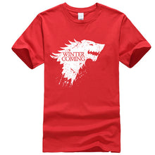 Load image into Gallery viewer, Stark cotton short sleeve Game of Thrones Men T-shirt