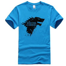 Load image into Gallery viewer, Stark cotton short sleeve Game of Thrones Men T-shirt