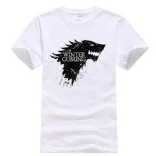 Load image into Gallery viewer, Stark cotton short sleeve Game of Thrones Men T-shirt