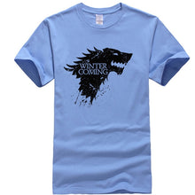 Load image into Gallery viewer, Stark cotton short sleeve Game of Thrones Men T-shirt