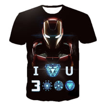 Load image into Gallery viewer, 2019 Hot Sale Marvel Avengers Endgame Iron Man 3D T Shirts