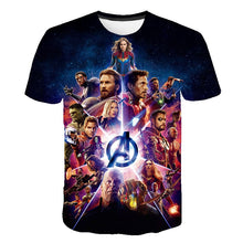 Load image into Gallery viewer, 2019 New design t shirt men/women marvel Avengers Endgame 3D