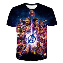 Load image into Gallery viewer, 2019 New design t shirt men/women marvel Avengers Endgame 3D