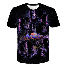 Load image into Gallery viewer, 2019 New design t shirt men/women marvel Avengers Endgame 3D