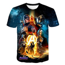 Load image into Gallery viewer, 2019 New design t shirt men/women marvel Avengers Endgame 3D