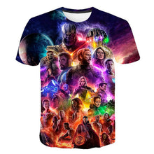 Load image into Gallery viewer, 2019 New design t shirt men/women marvel Avengers Endgame 3D